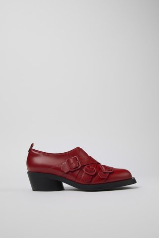 Camper Twins - Roter Lederschuh für Damen Camper Twins - Roter Lederschuh für Damen