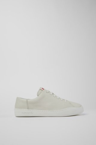 Camper Peu Touring - Weißer Herrensneaker aus Leder.