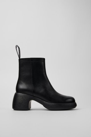 Camper Thelma II - Schwarze Lederstiefeletten für Damen. Camper Thelma II - Schwarze Lederstiefeletten für Damen.