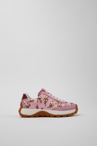Camper Drif Trail - Mehrfarbige Kindersneaker aus Recycling-PET und Nubukleder. Camper Drif Trail - Mehrfarbige Kindersneaker aus Recycling-PET und Nubukleder.