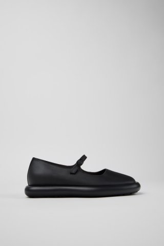 Camper Onda - Schwarzer Lederballerina für Damen. Camper Onda - Schwarzer Lederballerina für Damen.