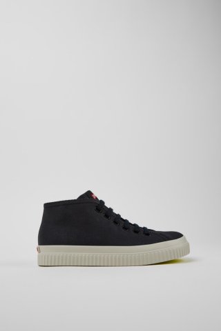Camper Peu Roda - Schwarzer Damensneaker aus Recyclingbaumwolle
