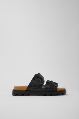 Camper Brutus Sandal - Schwarze EVA-Sandalen für Damen.