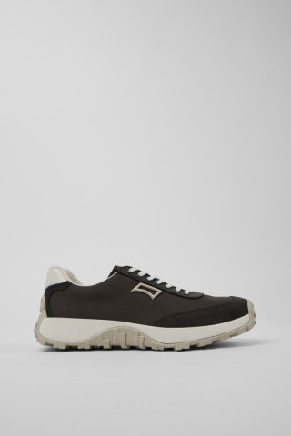 Camper Drift Trail VIBRAM - Mehrfarbiger Herrensneaker aus Recycling-PET und Nubukleder.