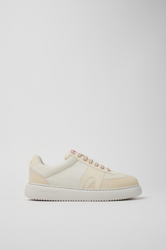 Camper Runner K21 Sorona® - Weißer Damensneaker aus Sorona Mesh.