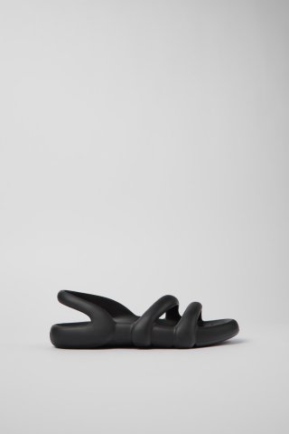Camper Kobarah Flat Wide - Schwarze Sandalen. Camper Kobarah Flat Wide - Schwarze Sandalen.