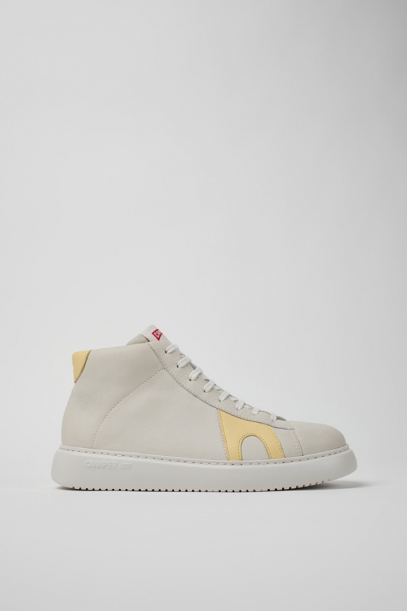 Camper Runner K21 - Mehrfarbige Lederstiefel-Sneaker für Herren.