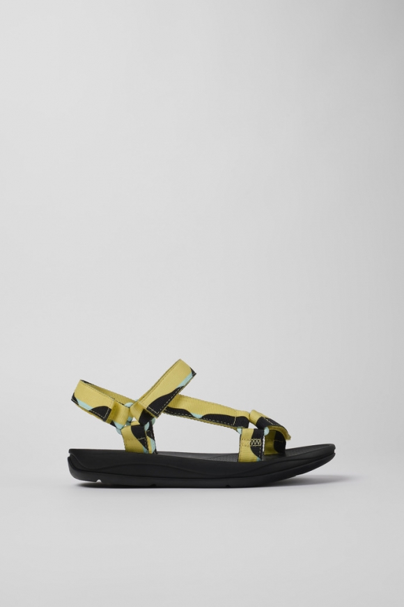 Camper Match - Mehrfarbige Damensandalen aus Textil