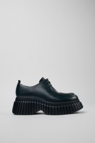 Camper BCN - Grüner Damenschuh aus Leder