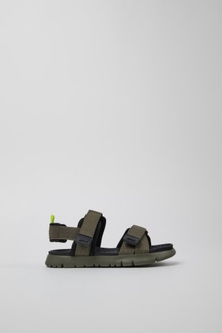 Camper Oruga - Mehrfarbige Kindersandalen aus Textil. Camper Oruga - Mehrfarbige Kindersandalen aus Textil.