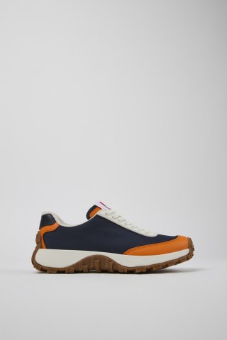 Camper Camper x INEOS Britannia - Blauer Damensneaker aus Textil/Leder