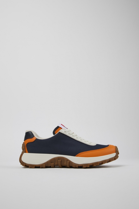 Camper Camper x INEOS Britannia - Blauer Damensneaker aus Textil/Leder