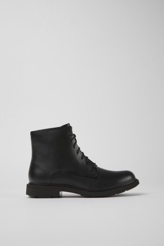 Camper Neuman - Schwarzer Stiefeletten aus Leder für Damen. Camper Neuman - Schwarzer Stiefeletten aus Leder für Damen.
