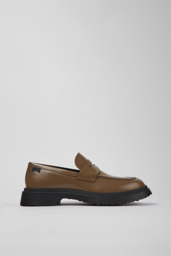 Camper Walden - Brauner Herrenloafer aus Leder