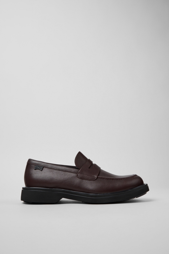 Camper Norman - Brauner Herrenschuh aus Leder.