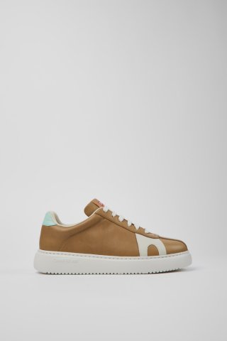 Camper Twins - Braune Ledersneaker für Damen Camper Twins - Braune Ledersneaker für Damen