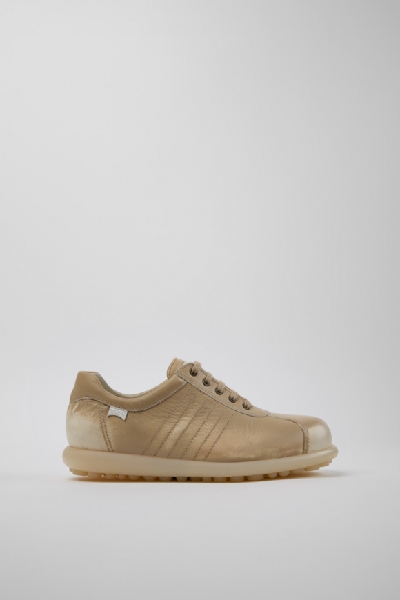 Camper Pelotas - Mehrfarbiger Damenschuh aus Leder.