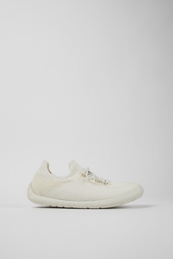 Camper Peu Path - Weißer Damensneaker aus Textil