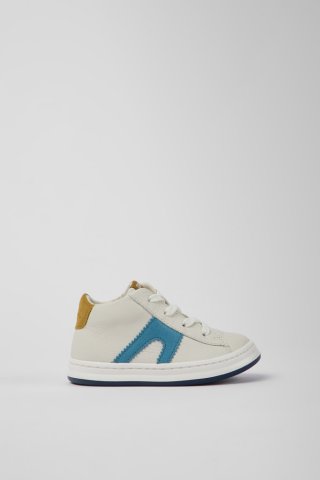 Camper Twins - Weißer Kindersneaker aus Leder Camper Twins - Weißer Kindersneaker aus Leder