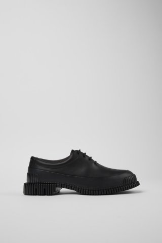 Camper Pix - Schwarzer Lederschuh für Damen. Camper Pix - Schwarzer Lederschuh für Damen.