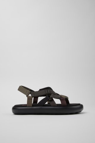 Camper Twins - Mehrfarbige Sandalen aus Recycling-PET für Herren. Camper Twins - Mehrfarbige Sandalen aus Recycling-PET für Herren.