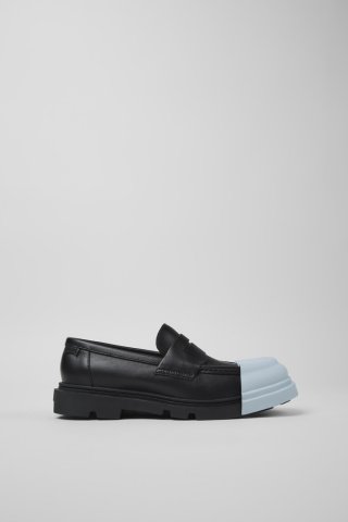 Camper Junction - Schwarzer Damenloafer aus Leder Camper Junction - Schwarzer Damenloafer aus Leder