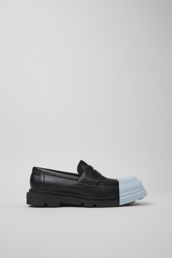 Camper Junction - Schwarzer Damenloafer aus Leder