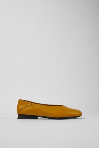 Camper Casi Myra - Orange Lederballerinas für Damen Camper Casi Myra - Orange Lederballerinas für Damen