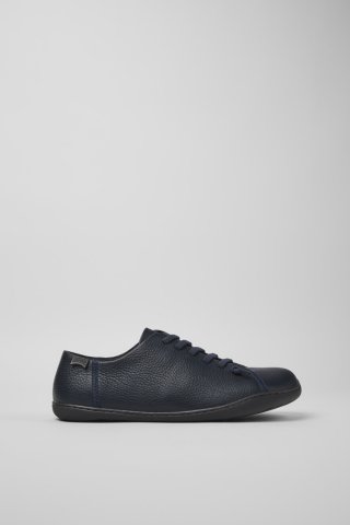Camper Peu - Blauer Herrenschuh aus Leder. Camper Peu - Blauer Herrenschuh aus Leder.
