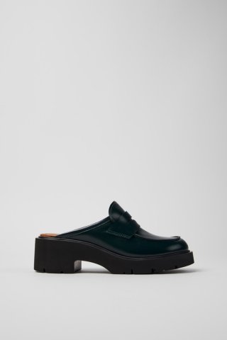 Camper Milah - Grüne Lederclogs für Damen Camper Milah - Grüne Lederclogs für Damen