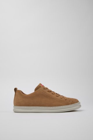 Camper Runner - Brauner Herrensneaker aus Nubukleder. Camper Runner - Brauner Herrensneaker aus Nubukleder.