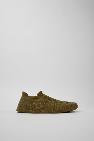 Camper ROKU Inner Socks - Grüne und graue Einsätze (2 Stück) für jeweils den rechten und den linken Schuh.