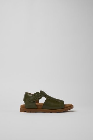 Camper Brutus Sandal - Grüne Ledersandalen Camper Brutus Sandal - Grüne Ledersandalen
