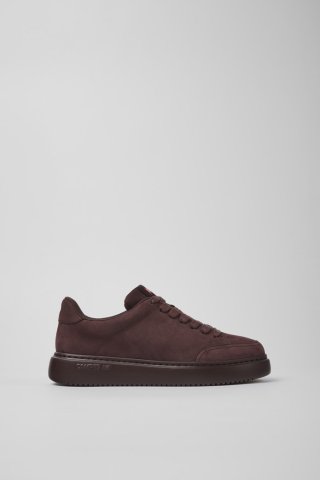 Camper Runner K21 - Weinroter Damensneaker aus Nubukleder Camper Runner K21 - Weinroter Damensneaker aus Nubukleder