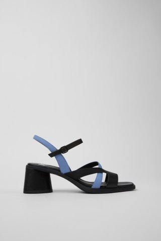 Camper Twins - Mehrfarbige Slingback-Ledersandalen für Damen