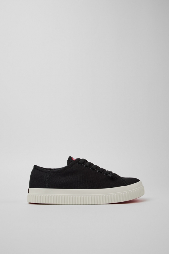 Camper Peu Roda - Schwarzer Damenschuh aus TENCEL® Lyocell.