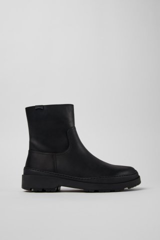 Camper Brutus Trek MICHELIN - Schwarzer Herrenstiefel aus Nubukleder