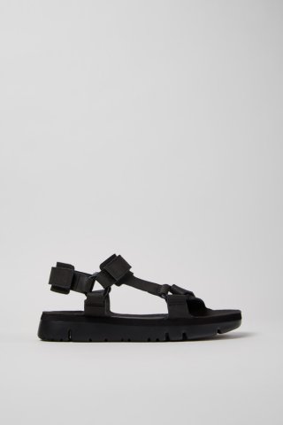Camper Oruga - Schwarze Ledersandale für Herren Camper Oruga - Schwarze Ledersandale für Herren