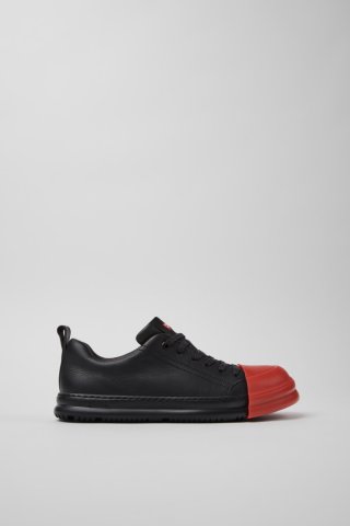 Camper Junction Runner - Schwarzer Damensneaker aus Leder. Camper Junction Runner - Schwarzer Damensneaker aus Leder.