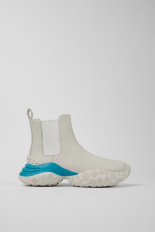 Camper Pelotas Mars - Weiße Stiefelette aus verantwortungsvollem Leder Camper Pelotas Mars - Weiße Stiefelette aus verantwortungsvollem Leder