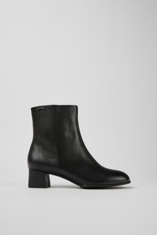 Camper Katie - Schwarze Lederstiefelette für Damen. Camper Katie - Schwarze Lederstiefelette für Damen.