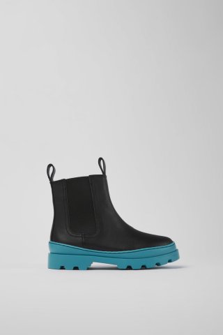 Camper Brutus - Schwarzer Kinder-Chelseastiefel aus Leder Camper Brutus - Schwarzer Kinder-Chelseastiefel aus Leder