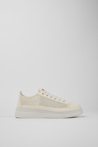 Camper Runner - Weißer Damensneaker aus Textil Camper Runner - Weißer Damensneaker aus Textil