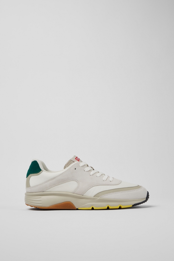 Camper Drift - Mehrfarbiger Herrensneaker aus Textil und Nubuk