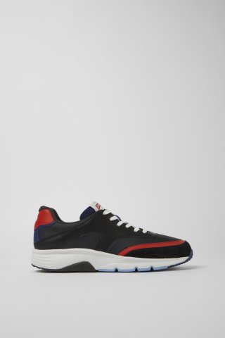 Camper Drift - Mehrfarbiger Herrensneaker aus Leder und Textil. Camper Drift - Mehrfarbiger Herrensneaker aus Leder und Textil.