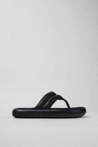 Camper Pelotas Flota - Schwarze Herrenflipflops aus Leder Camper Pelotas Flota - Schwarze Herrenflipflops aus Leder