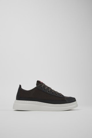 Camper Runner - Grauer Damensneaker aus Textil Camper Runner - Grauer Damensneaker aus Textil