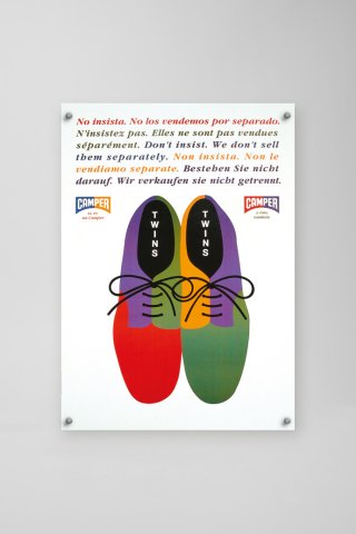 Camper Limited edition poster 2 - Don't insist. We don't sell them separately. Camper Limited edition poster 2 - Don't insist. We don't sell them separately.