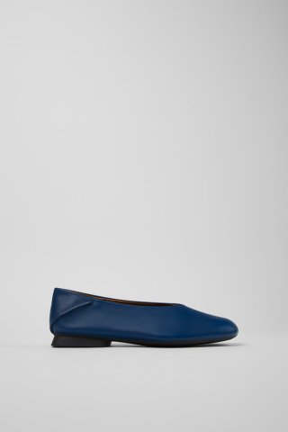 Camper Casi Myra - Blaue Damenballerinas aus Leder Camper Casi Myra - Blaue Damenballerinas aus Leder