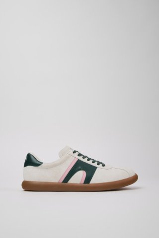 Camper Pelotas Soller - Mehrfarbiger Herrensneaker aus Leder und Nubukleder. Camper Pelotas Soller - Mehrfarbiger Herrensneaker aus Leder und Nubukleder.